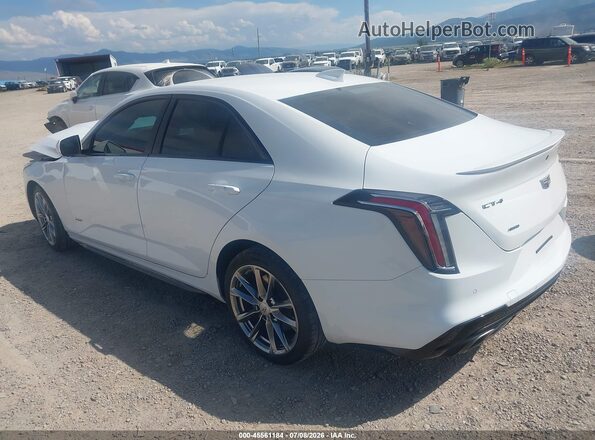 1G6DH5RL6M0134668 2021 CADILLAC CT4 Белый Задняя левая четверть