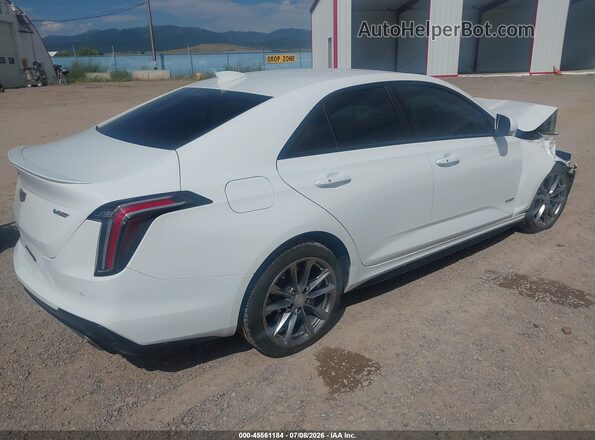 1G6DH5RL6M0134668 2021 CADILLAC CT4 Белый Задняя правая четверть