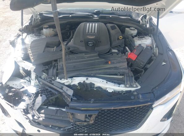 1G6DH5RL6M0134668 2021 CADILLAC CT4 Белый Вид сзади