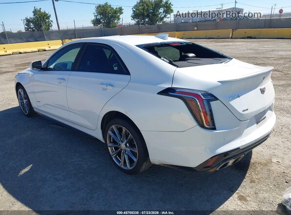 1G6DH5RL7M0135196 2021 CADILLAC CT4 Белый Задняя левая четверть