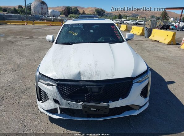 1G6DH5RL7M0135196 2021 CADILLAC CT4 Белый Вид щитка приборов