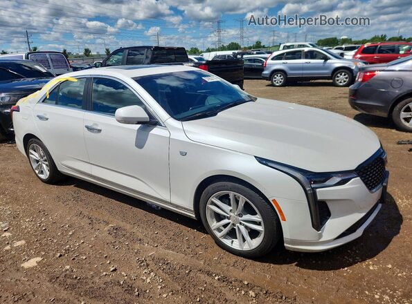 1G6DJ5RK0R0121241 2024 CADILLAC CT4 Белый Передняя правая четверть