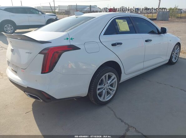 1G6DJ5RK1P0113551 2023 CADILLAC CT4 White Հետևի աջ