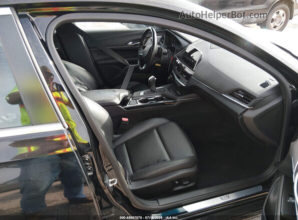 1G6DJ5RK7L0139386 2020 CADILLAC CT4 Черный Вид салона спереди