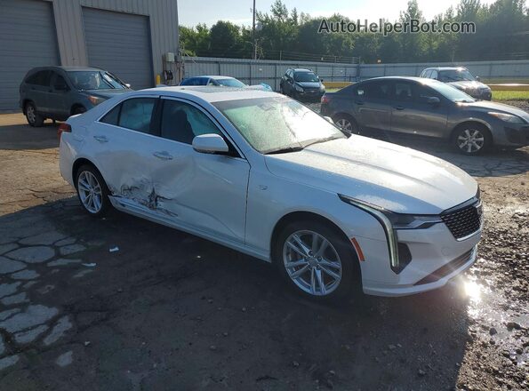 1G6DJ5RKXS0115341 2025 CADILLAC CT4 White Առջևի աջ