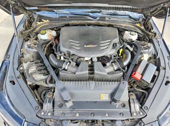 1G6DL5RP8P0566037 2023 CADILLAC CT4 Черный Вид задней части салона