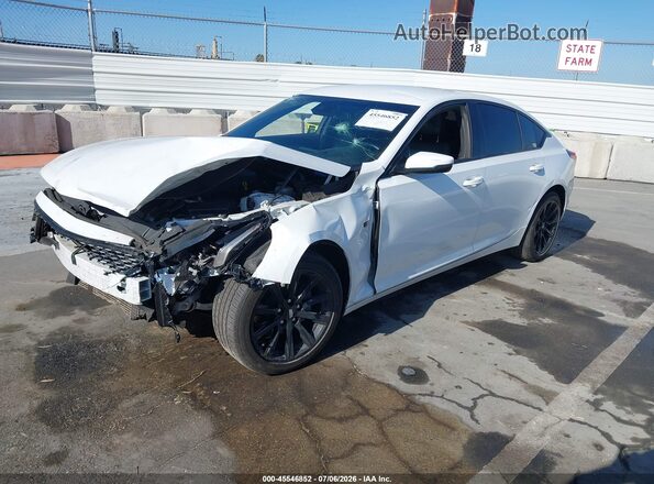 1G6DM5RK1P0157489 2023 CADILLAC CT5 White Przód lewy