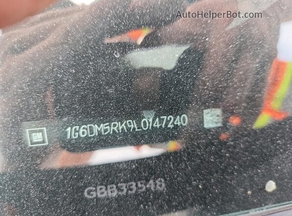 1G6DM5RK9L0147240 2020 CADILLAC CT5 Black Vista del compartimento del motor