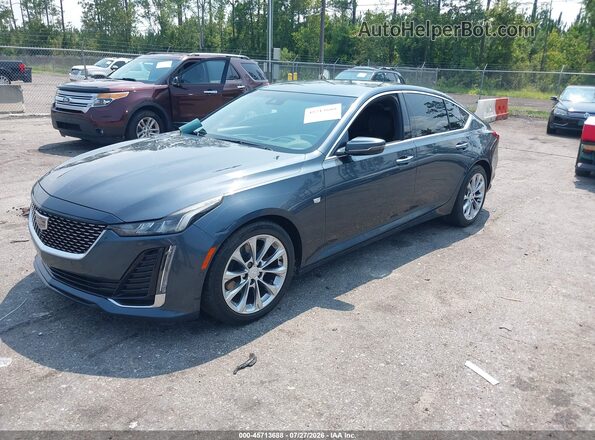 1G6DN5RK1L0125973 2020 CADILLAC CT5 Blue Vista tres cuartos delantera izquierda
