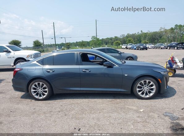 1G6DN5RK1L0125973 2020 CADILLAC CT5 Blue Vista interior trasera