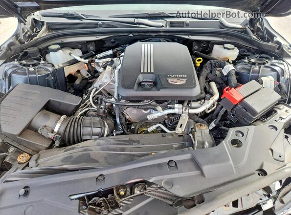 1G6DN5RK3S0106775 2025 CADILLAC CT5 Blue Вид задньої частини салону