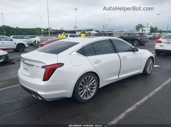 1G6DN5RK5M0147668 2021 CADILLAC CT5 White Задня права чверть