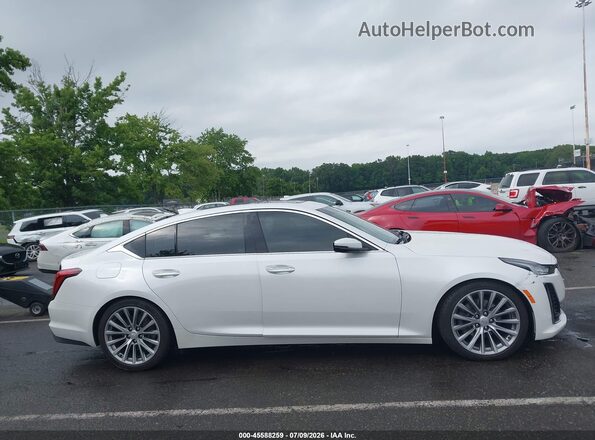 1G6DN5RK5M0147668 2021 CADILLAC CT5 White Вид задньої частини салону