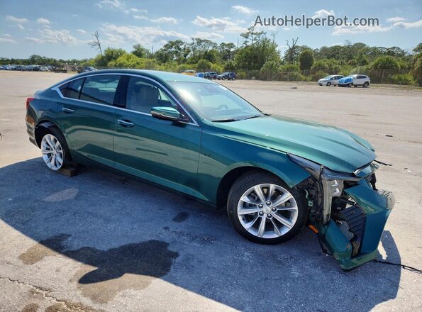 1G6DN5RK5T0106858 2026 CADILLAC CT5 Зеленый Передняя правая четверть