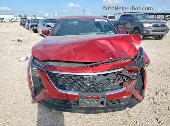 1G6DN5RK6S0104129 2025 CADILLAC CT5 Red Widok z przodu