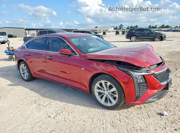 1G6DN5RK6S0104129 2025 CADILLAC CT5 Red Przód prawy