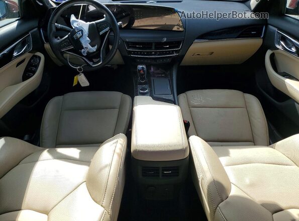 1G6DN5RK6S0104129 2025 CADILLAC CT5 Red Widok deski rozdzielczej