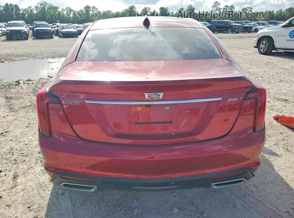 1G6DN5RK6S0104129 2025 CADILLAC CT5 Red Widok z tyłu