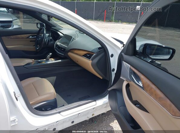 1G6DN5RK8L0128658 2020 CADILLAC CT5 White Widok wnętrza z przodu