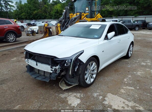 1G6DN5RK8S0112359 2025 CADILLAC CT5 White Передня ліва чверть