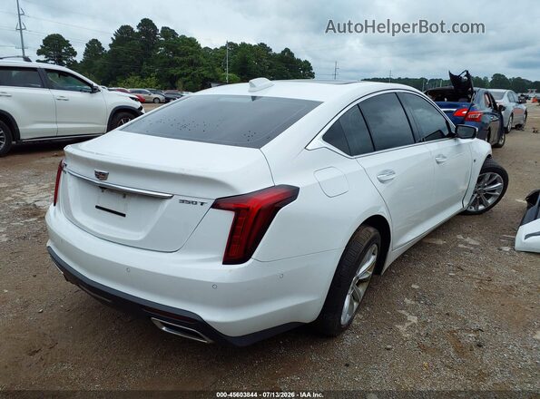 1G6DN5RK8S0112359 2025 CADILLAC CT5 White Задня права чверть