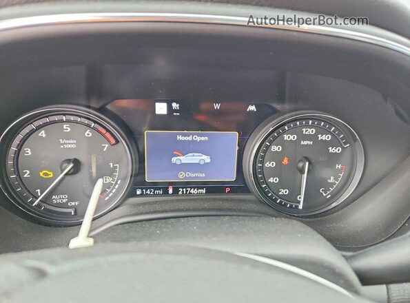 1G6DN5RW4L0144097 2020 CADILLAC CT5 Black Widok zestawu wskaźników