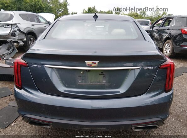 1G6DN5RW9M0106379 2021 CADILLAC CT5 Blue 
