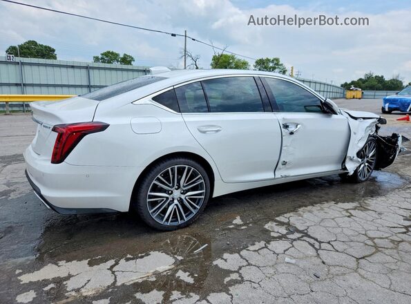 1G6DN5RW9S0106542 2025 CADILLAC CT5 White Задня права чверть