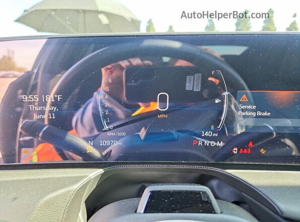1G6DN5RWXS0101379 2025 CADILLAC CT5 Черный Вид щитка приборов