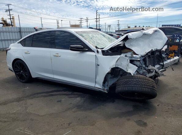 1G6DP5RK2N0117460 2022 CADILLAC CT5 White Передня права чверть