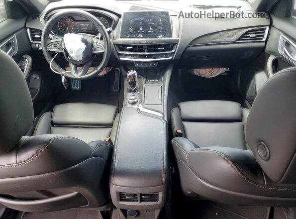 1G6DP5RK2N0117460 2022 CADILLAC CT5 White Вид панелі приладів