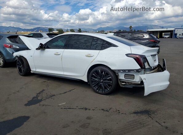 1G6DP5RK2N0117460 2022 CADILLAC CT5 White Задня ліва чверть
