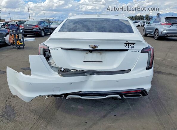 1G6DP5RK2N0117460 2022 CADILLAC CT5 White Вид ззаду