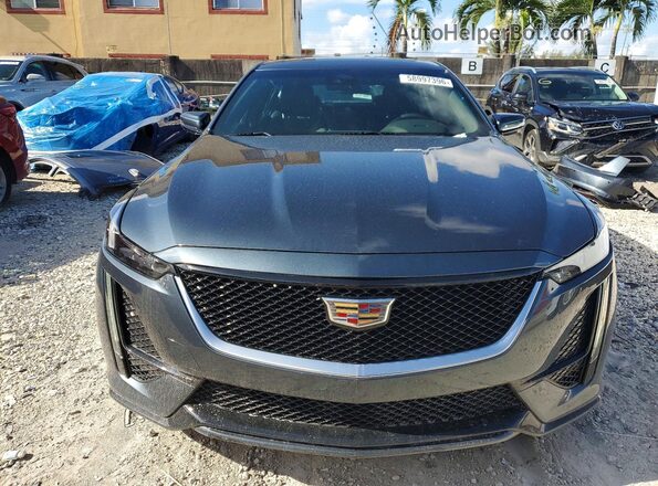 1G6DP5RK3M0120284 2021 CADILLAC CT5 Gray Vista frontal