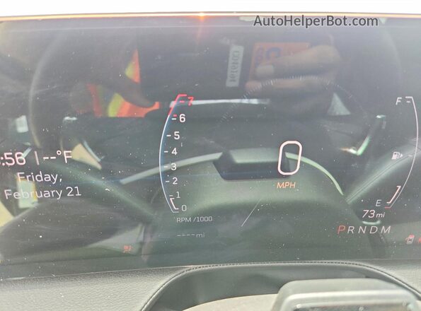 1G6DP5RK4S0121666 2025 CADILLAC CT5 Green Սարքավորումների վահանակի տեսք