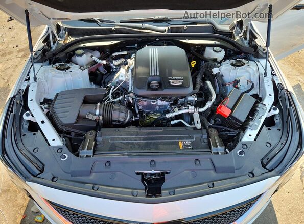 1G6DP5RK9S0104538 2025 CADILLAC CT5 White Вид задньої частини салону