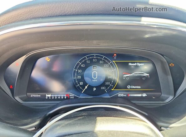 1G6DR5RW3P0135028 2023 CADILLAC CT5 Blue Widok zestawu wskaźników
