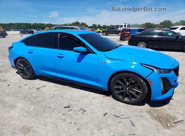 1G6DR5RW3P0135028 2023 CADILLAC CT5 Blue Przód prawy