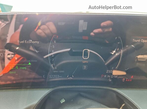 1G6DS5RK1S0103642 2025 CADILLAC CT5 Белый Вид щитка приборов