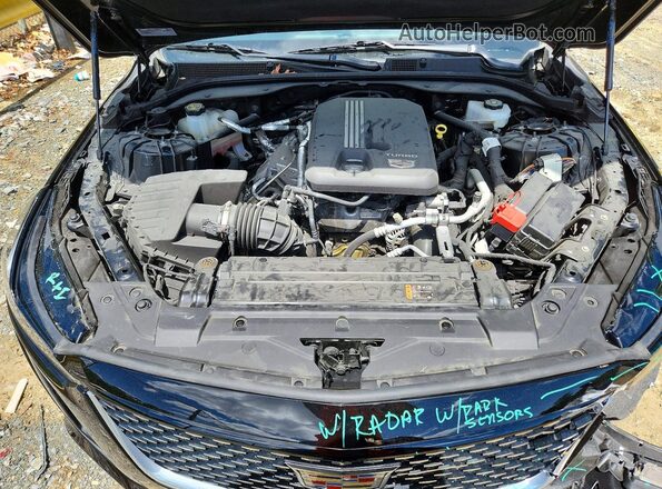 1G6DS5RK4P0142572 2023 CADILLAC CT5 Black Вид задньої частини салону