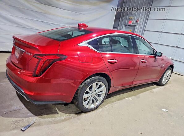 1G6DS5RW2S0115415 2025 CADILLAC CT5 Red Trasero derecho