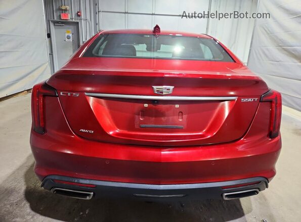 1G6DS5RW2S0115415 2025 CADILLAC CT5 Red Vista trasera
