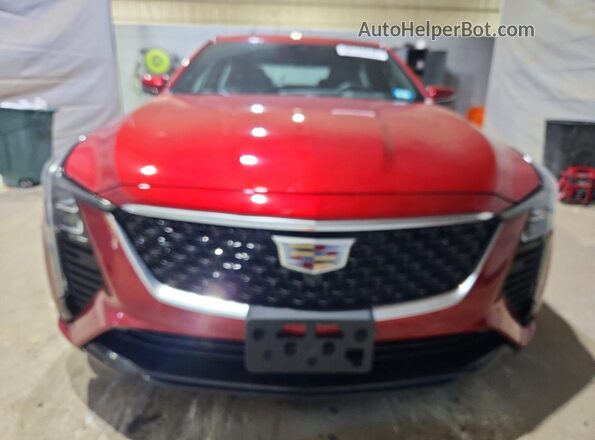 1G6DS5RW2S0115415 2025 CADILLAC CT5 Red Vista frontal
