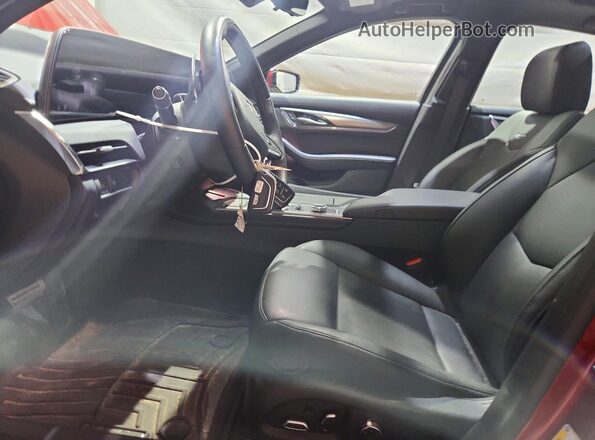 1G6DS5RW2S0115415 2025 CADILLAC CT5 Red Vista interior delantera