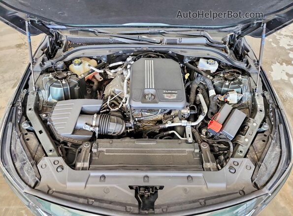 1G6DT5RK9L0127198 2020 CADILLAC CT5 Green Widok wnętrza z tyłu