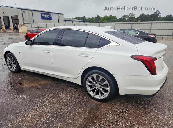 1G6DT5RW1L0137310 2020 CADILLAC CT5 White Հետևի ձախ