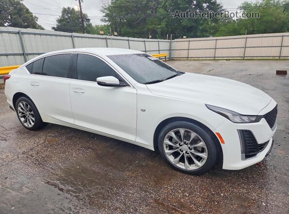 1G6DT5RW1L0137310 2020 CADILLAC CT5 White Առջևի աջ