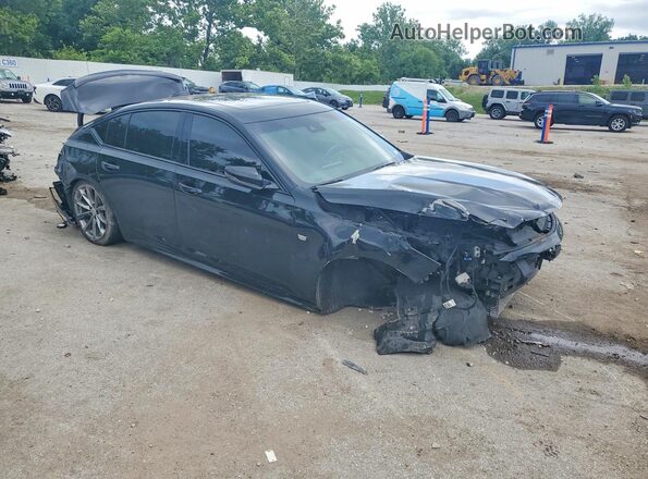 1G6DU5RK0P0122734 2023 CADILLAC CT5 Черный Передняя правая четверть