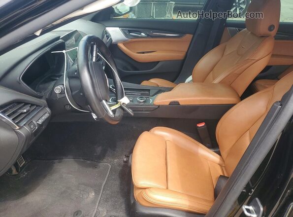 1G6DU5RK0P0122734 2023 CADILLAC CT5 Черный Вид салона спереди