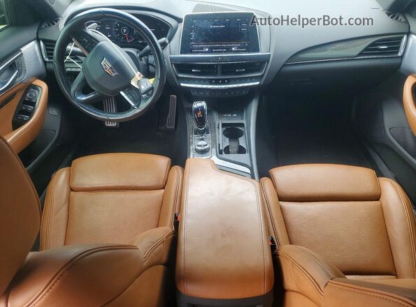 1G6DU5RK0P0122734 2023 CADILLAC CT5 Черный Вид панели приборов